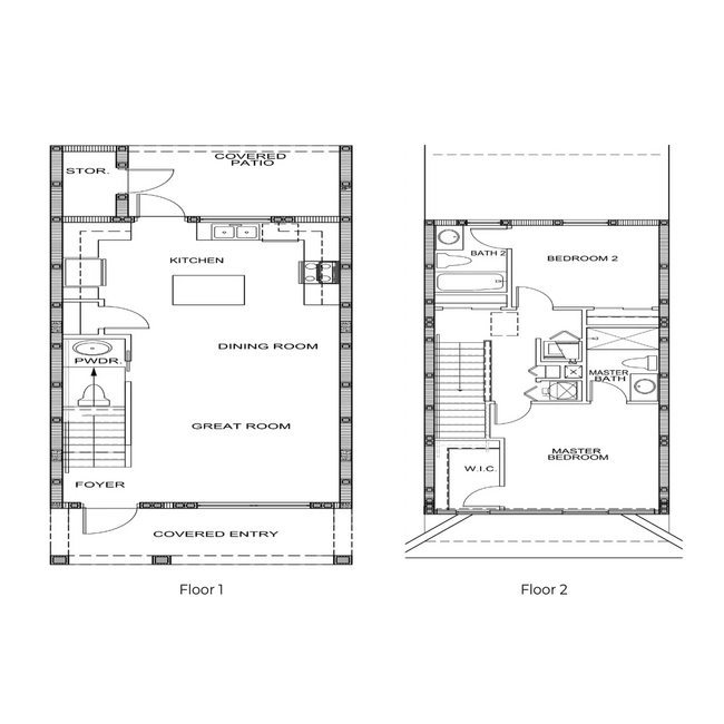 Floorplan - Haney Creek Crossing