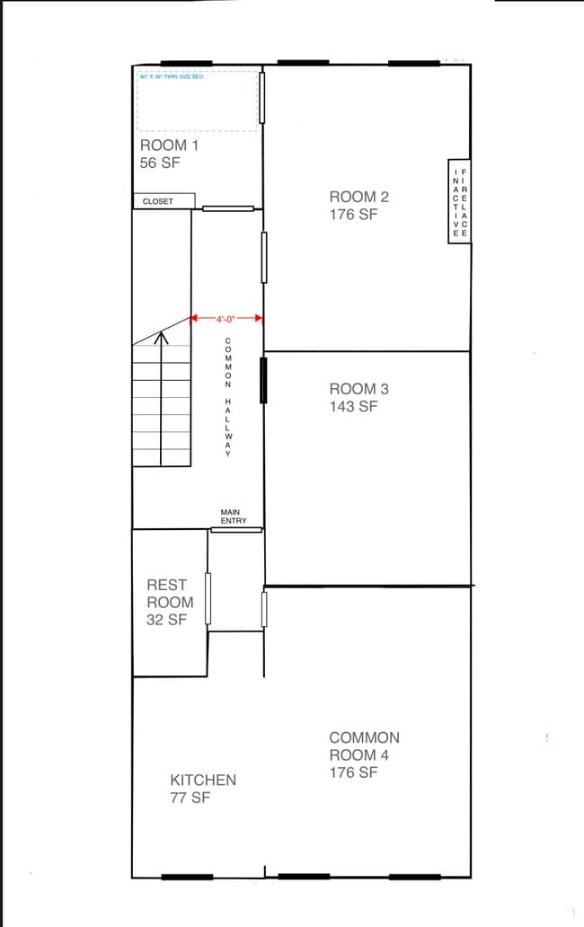 Floor Plan - 12 Suydam St