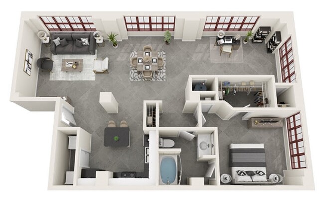 Floorplan - Tribune Lofts