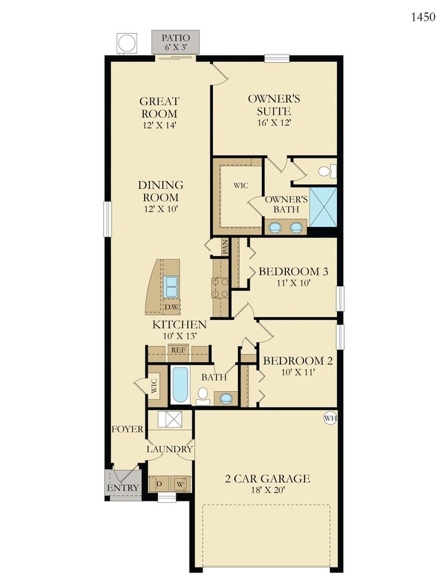 Floorplan - The Flatwoods at Babcock Ranch