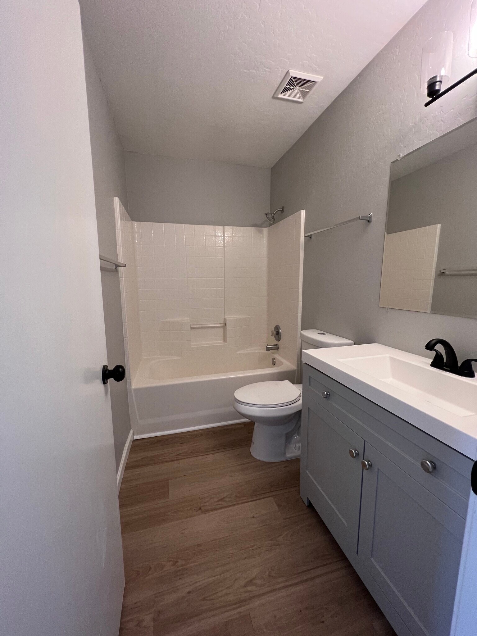 Guest Bathroom with new toilet and new vanity and Lights - 8268 W Magnum Dr