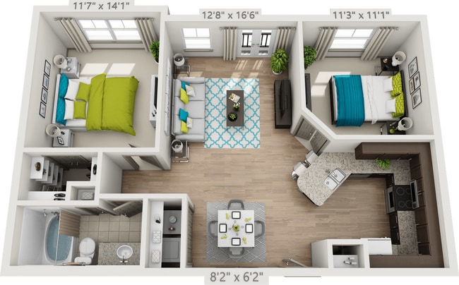 Floorplan - The Oaks at Baywood