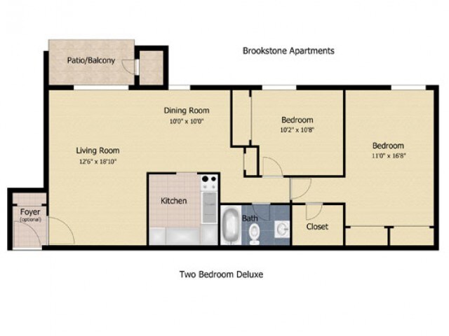 2 Bedroom Deluxe - Brookstone