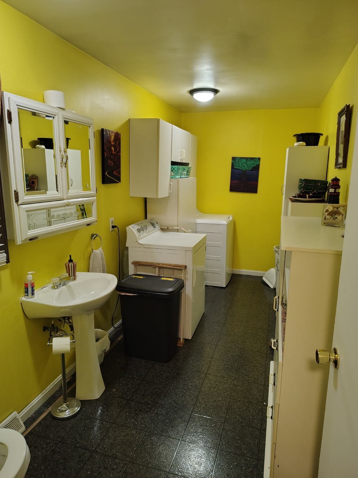 Laundry and half bath available for use. - 8596 Meadowbrook Dr