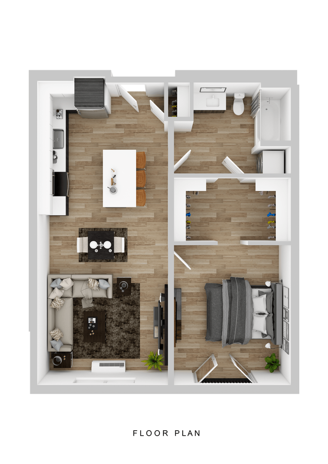Floorplan - Hyas Point Apartments
