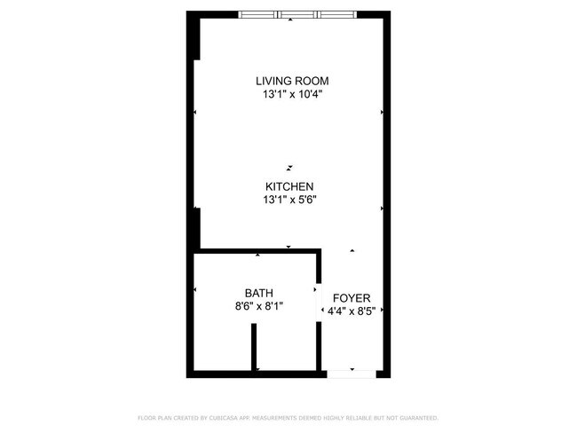 Studio Floorplan - The Links