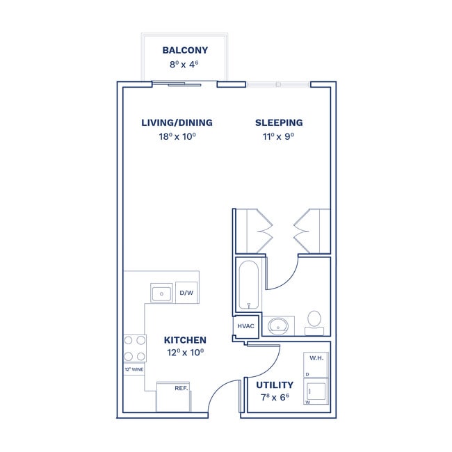 Floorplan - Cobalt Lofts