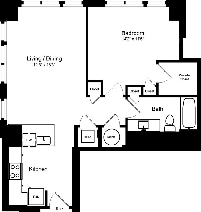 Floorplan - 455 Eye Street