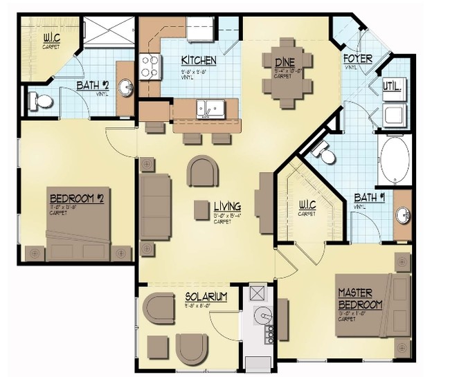 2BR/2BA - Beaumont