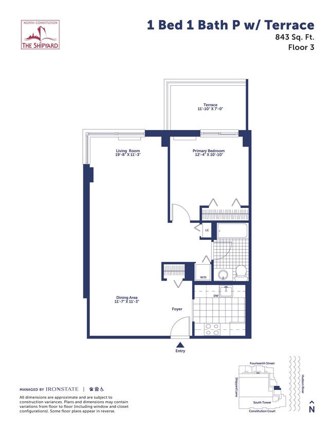 Floorplan - The North Constitution