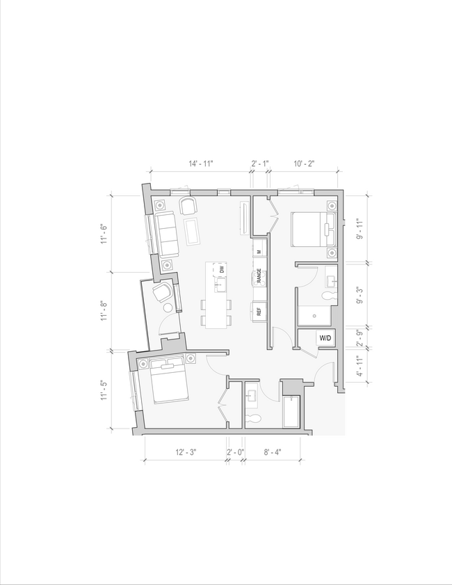 Floorplan - Boulder Commons Living