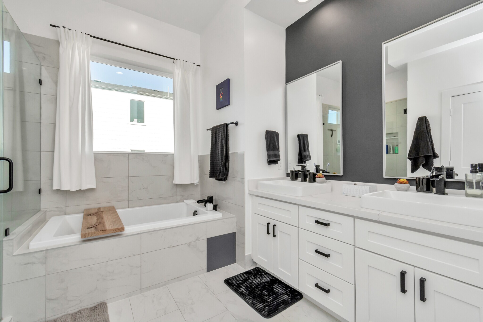 Primary Bedroom on 3rd Floor with two private closets and en-suite bathroom - 1815 Elite Dr