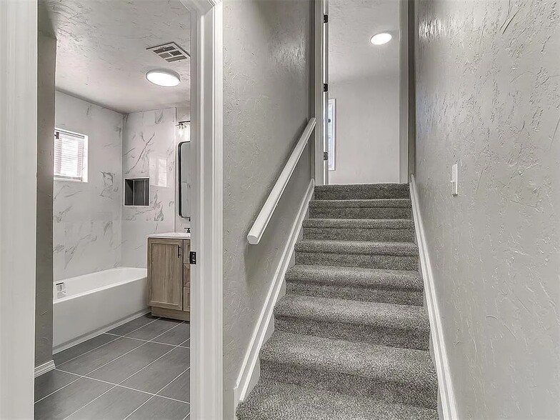Stairs to upstairs bedroom - 2200 NW 33rd St
