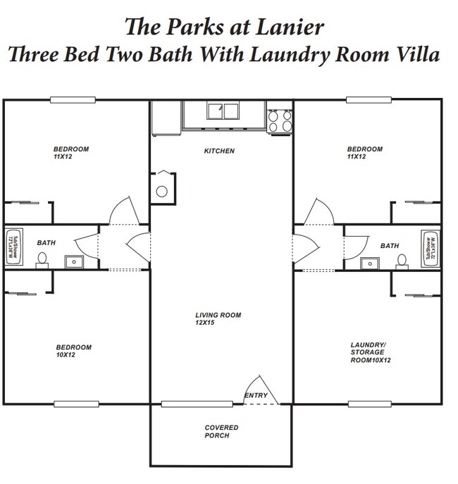 Floorplan - Parks at Lanier