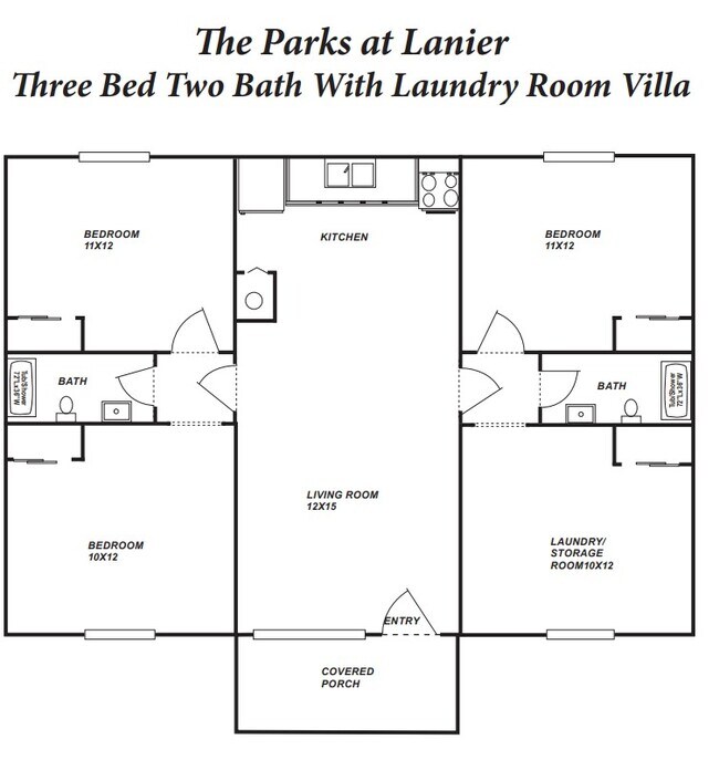 Floorplan - The Parks At Lanier