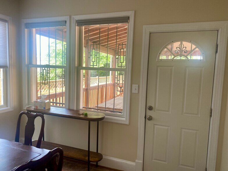 Coffee room; view of porch - 1333 Randolph St NW