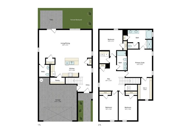 Midsomer_Chicory_4B_2.5B_2176sqft_TH - Covey Homes Midsomer