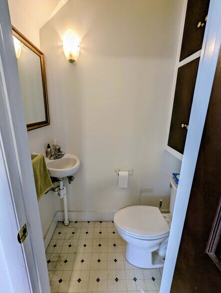 Downstairs bathroom - 136 Judd Falls Rd