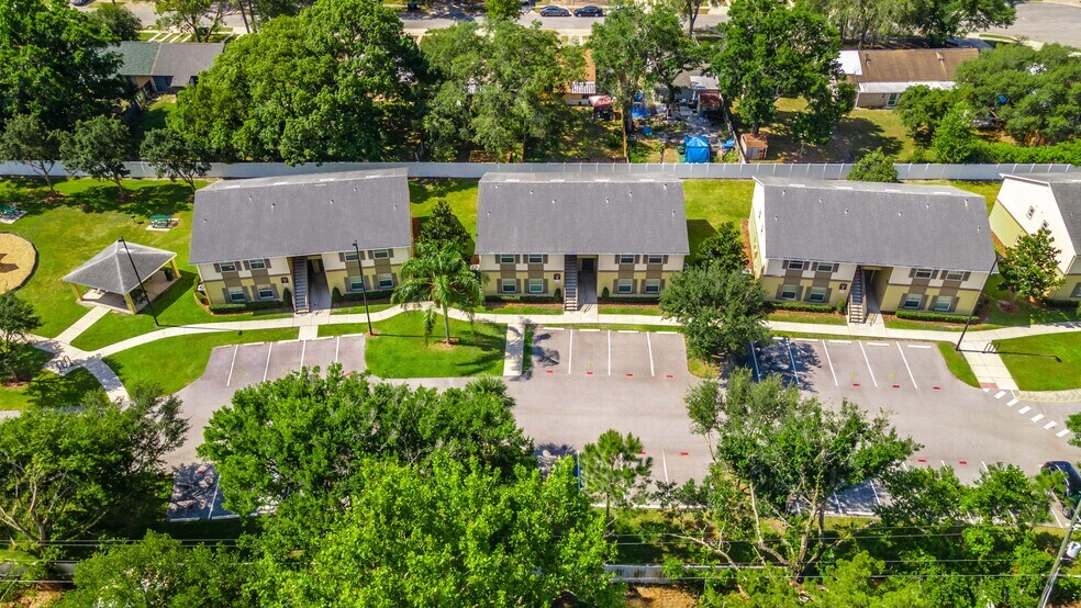 Parking and Apartments - Dean Woods Place