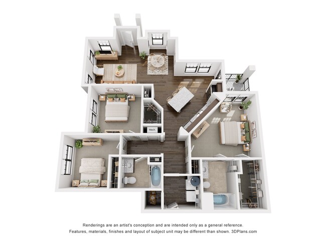 Floorplan - Tapestry at Hollingsworth Park