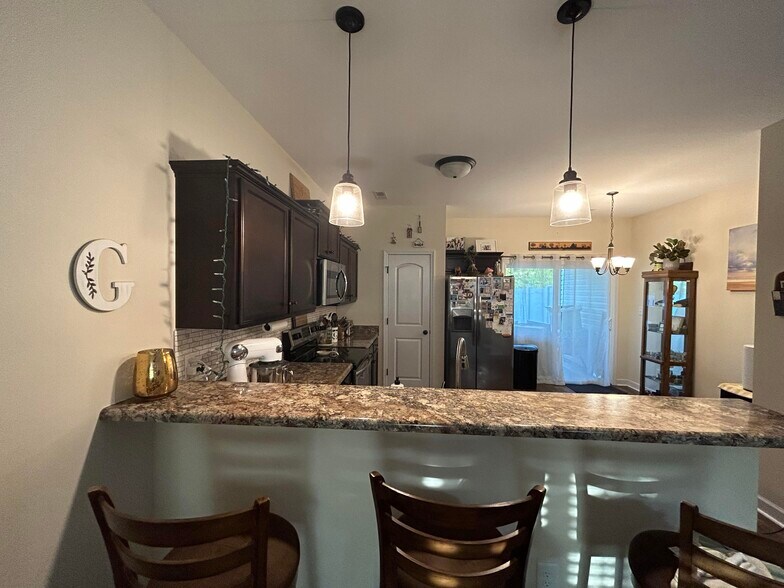 Kitchen/bar area - 408 Justice Farm Dr