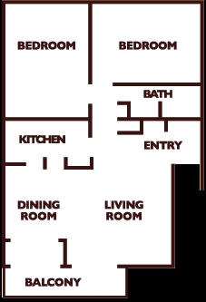 Plan E - Solano Apartments