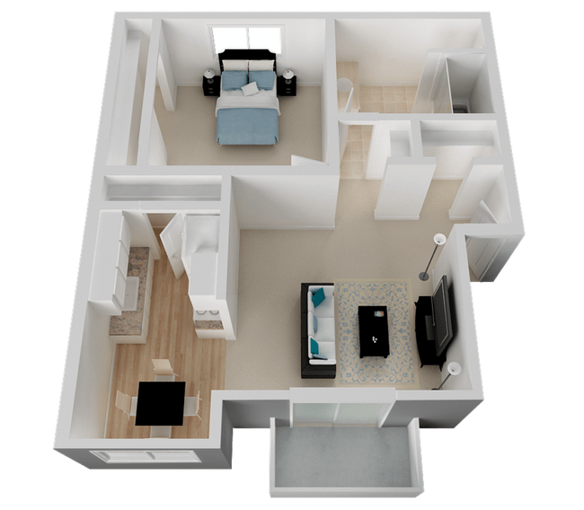 Floorplan - Campbell West Apartments