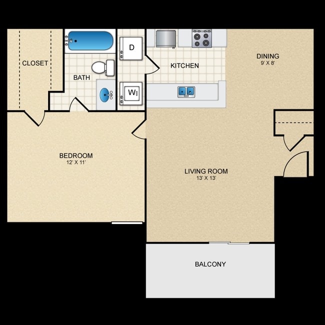 A1 - Trinity Park Apartments