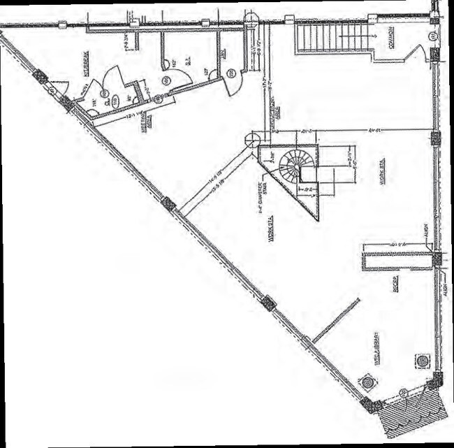 Floor Plan Basement - Marshall Adams Apartments