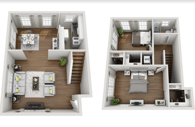 Floorplan - Crestwood Place Apartments