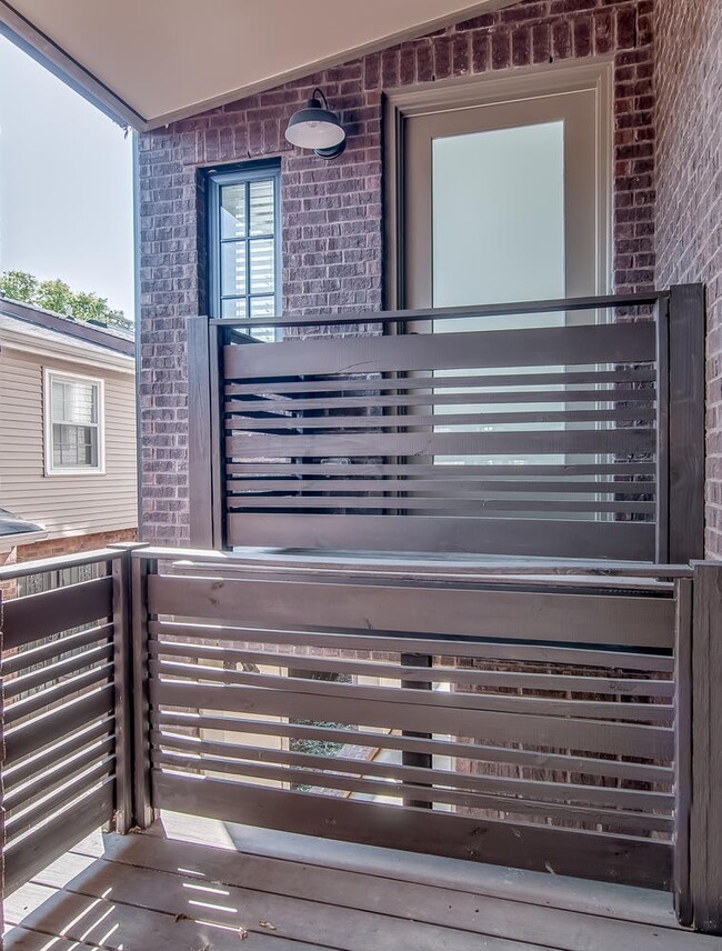 Balcony Off Kitchen - 2123 Acklen Ave