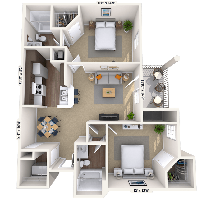 Floorplan - MAA Prosperity Creek