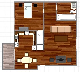 1BR/1BA - Manchester House Apartments