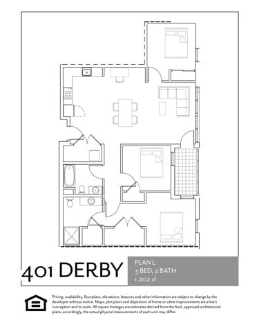 Floorplan L - 401 Derby