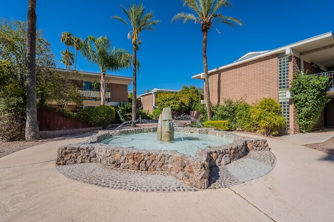 Tiki Fountain - 3940 E. Timrod St. #226