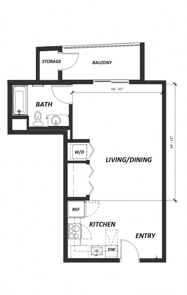 Floorplan - AVIVA Apartments