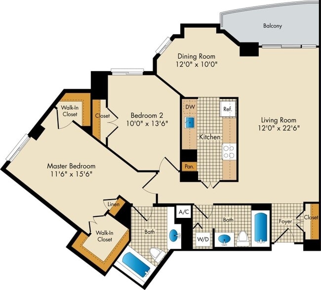 Floorplan - The Metropolitan