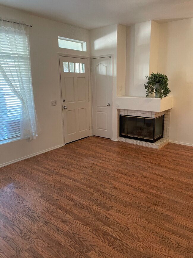 Living room with fireplace - 12602 Carmel Country Rd