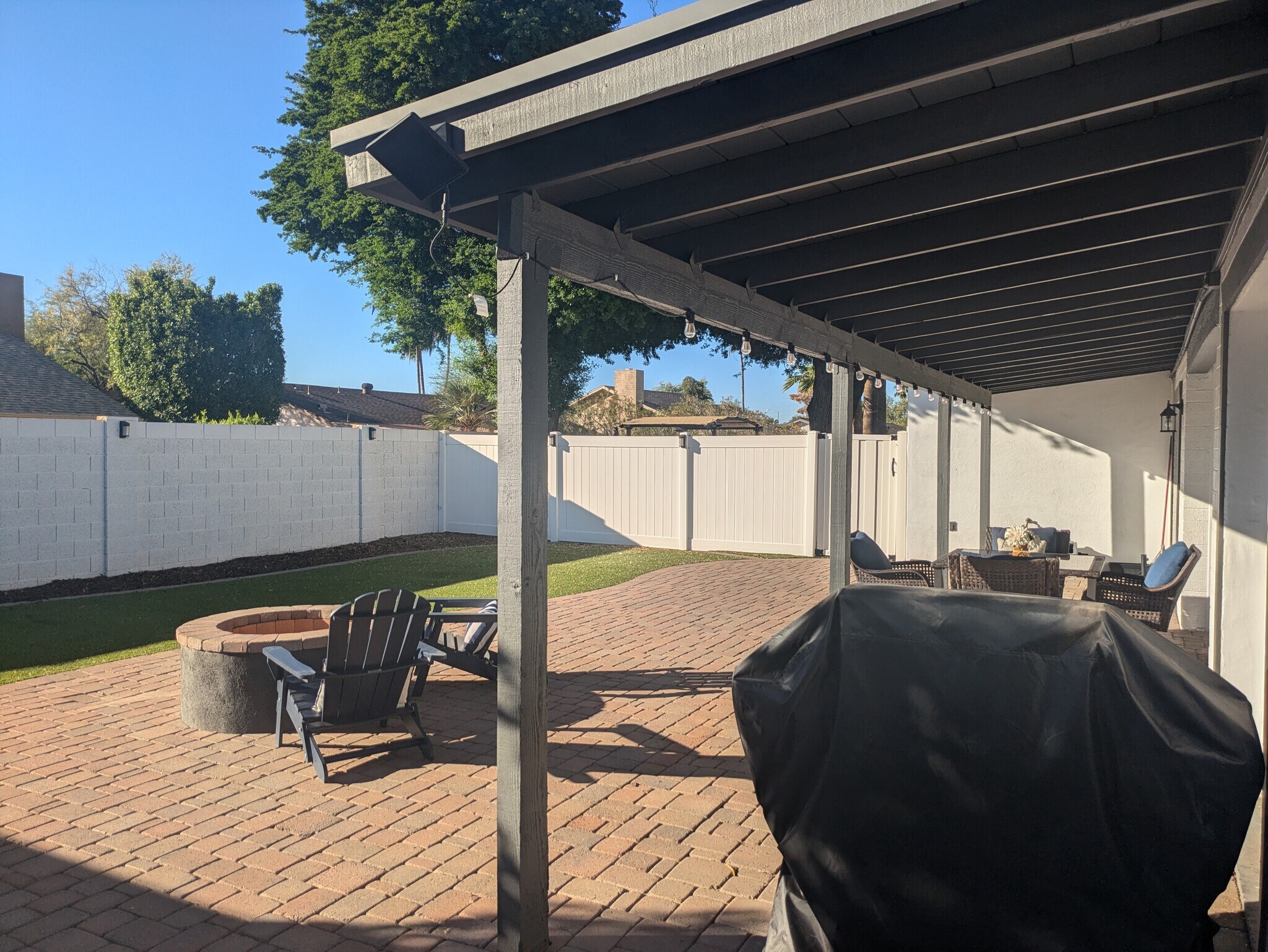 Main house backyard - 8879 E Friess Dr