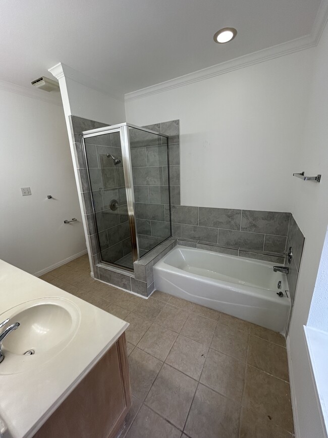 Updated master bathroom - 7322 Thrush Gdns