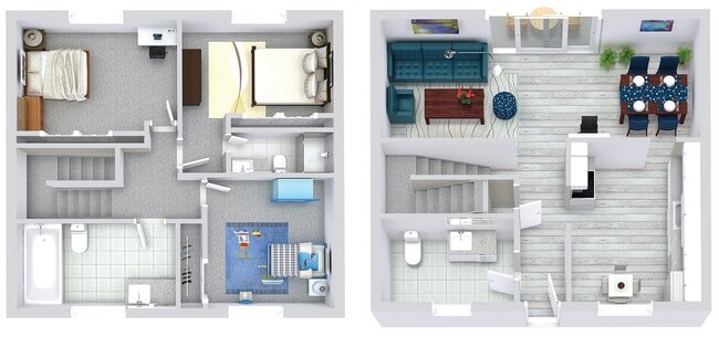 Floorplan - Uptown 11 Townhouses