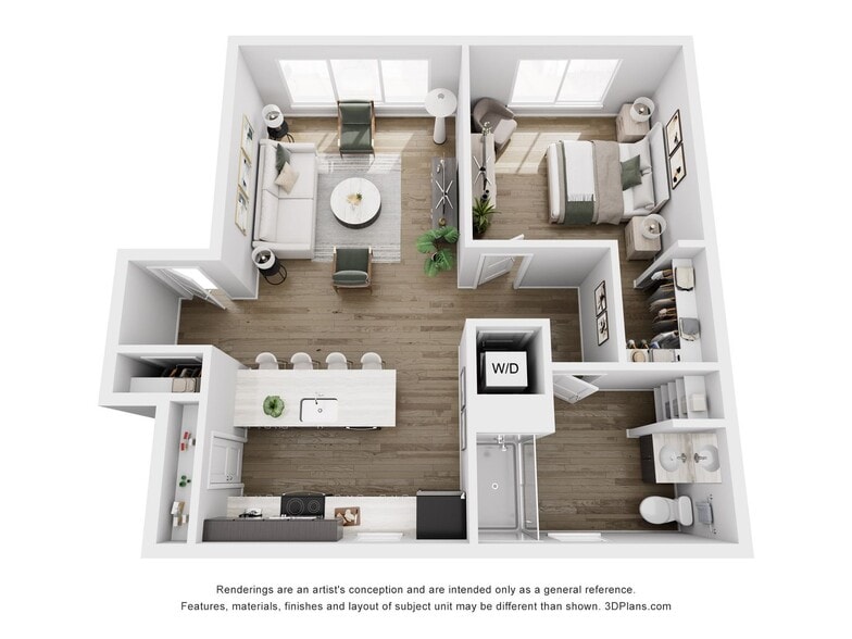 Interior Photo - ECOFlats at Log City