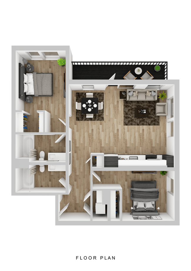 Floorplan - Hyas Point Apartments