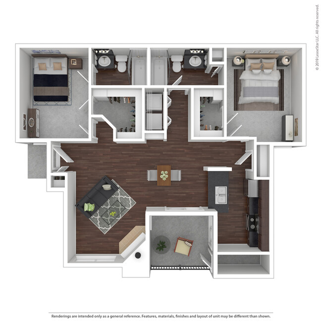 Floorplan - Infinity on the Mark