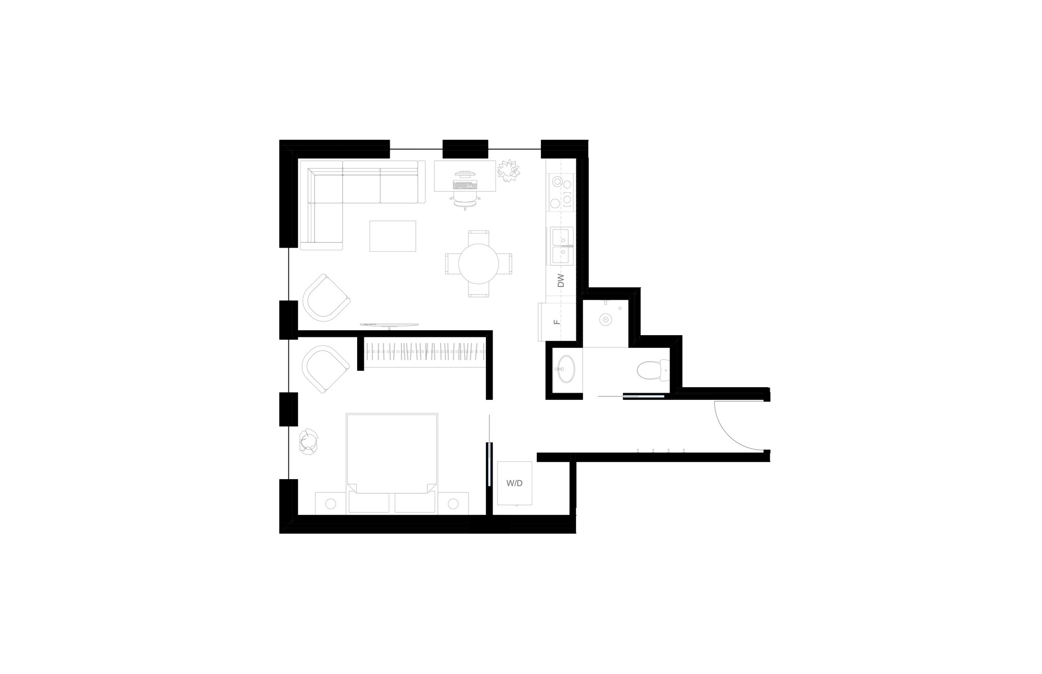 Floorplan - 225 N Sibley Ave