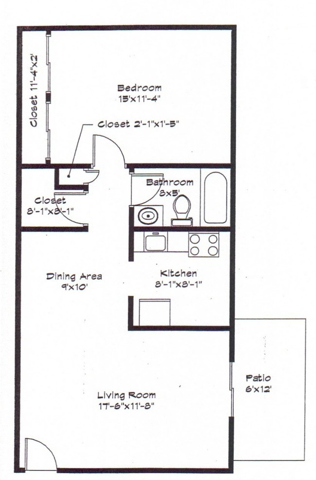 1BR/1BA - Topton Garden Apartments