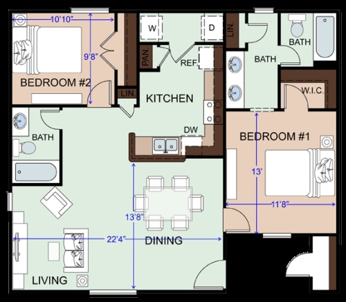 Floorplan - Paseo at Mission Trails