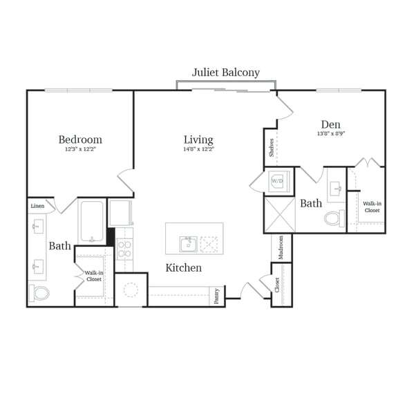 Floorplan - Vance at Bishop Union