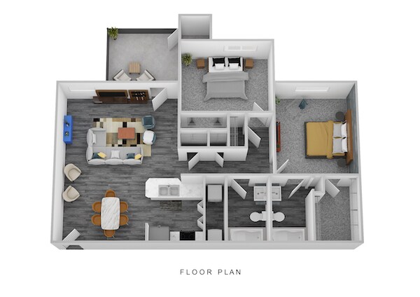 Floorplan - Ivy Hills Living Spaces