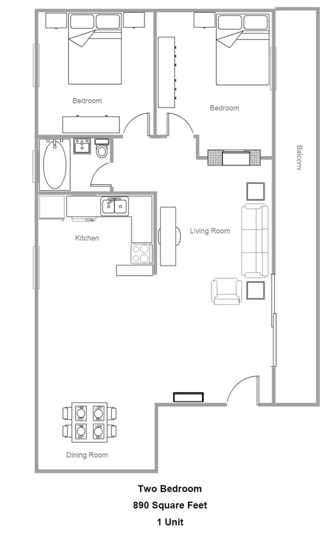 Floorplan - 223 Pearl